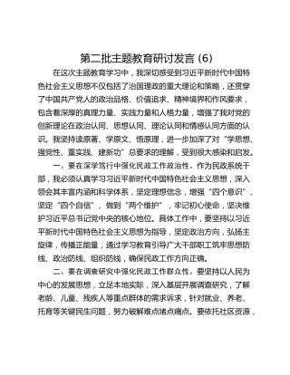 第二批主题教育研讨发言 (6)