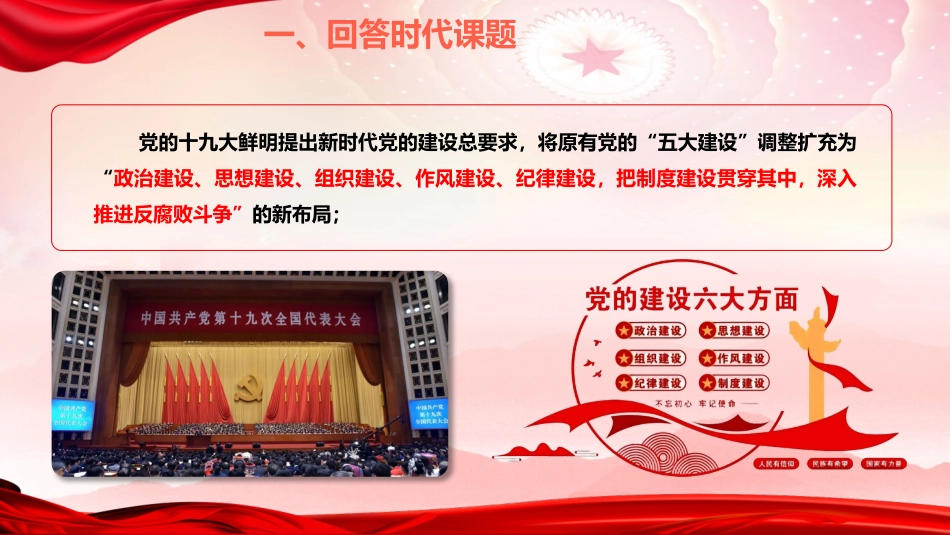 党课ppt+讲稿:习近平党建思想指引强党强国之路(2000字,18张)_第6页