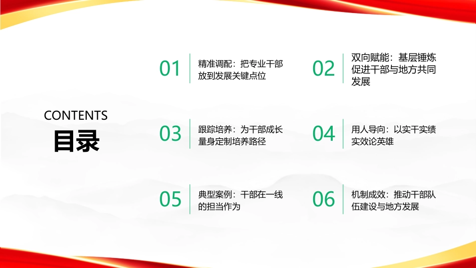 PPT：浙江完善识人选人用人机制让干部在一线淬炼成长_第2页