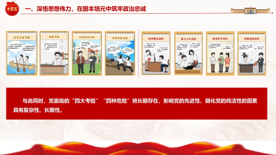 党课ppt+讲稿：深学笃行总书记党建思想 以高质量党建引领保障“十五五”规划落地见效（6000字，49张）_第8页