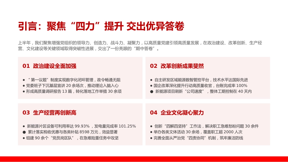 PPT:国企党委2026年上半年抓基层党建工作述职报告_第3页