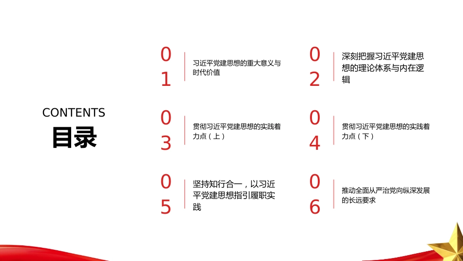 PPT：持续推动学习贯彻习近平党建思想走深走实_第2页