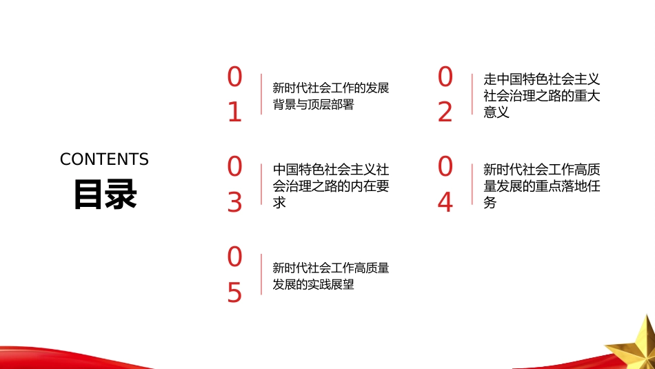 PPT：推动新时代社会工作高质量发展 坚定不移走中国特色社会主义社会治理之路_第2页