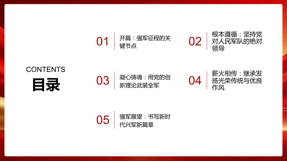 军旗永向党PPT:高质量推进新时代国防和军队现代化_第2页