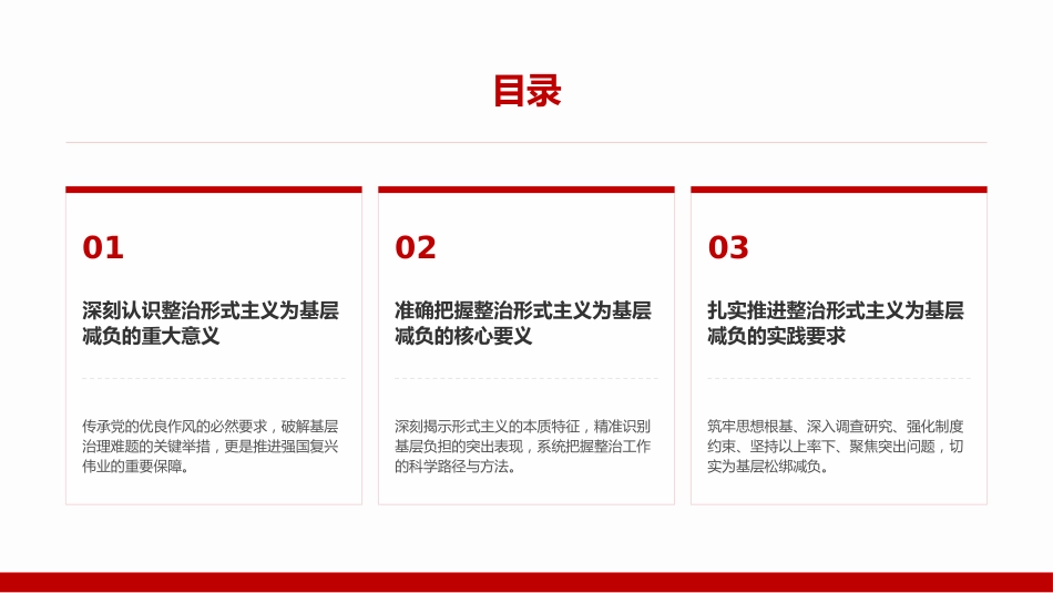 党课PPT:坚决纠治形式主义顽疾,切实为基层松绑减负_第3页