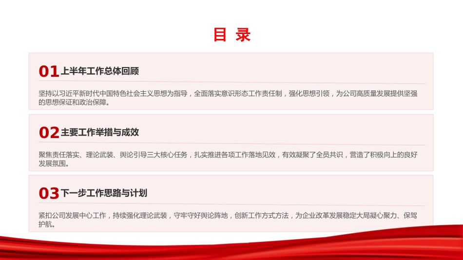 PPT_国有企业党委2026年上半年意识形态工作报告_第2页