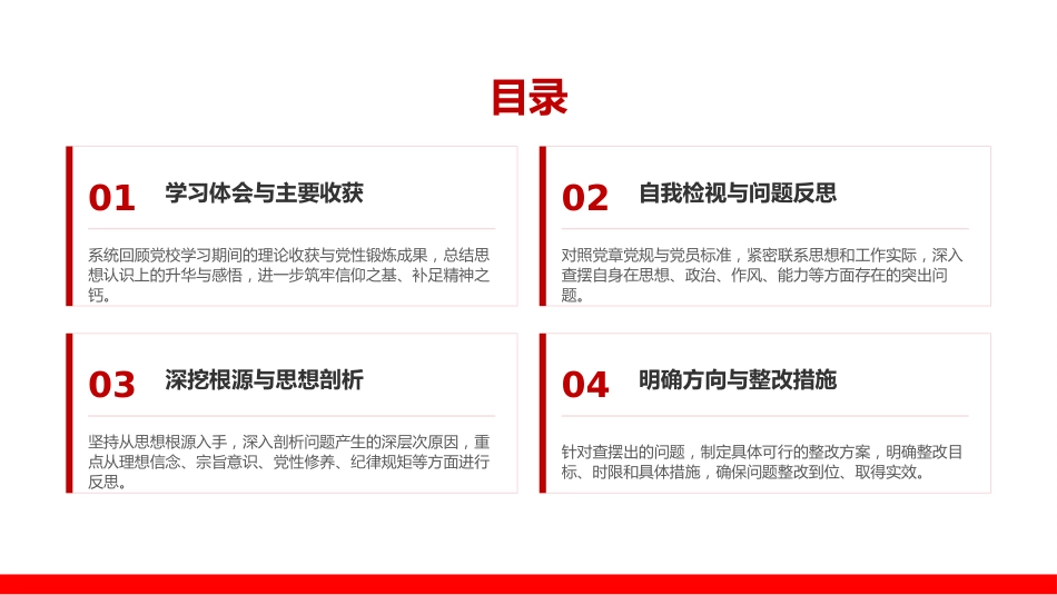 PPT:党员干部参加市委党校学习党性分析报告_第2页