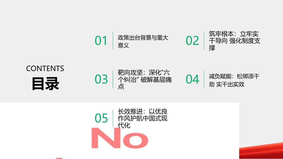 PPT:除作风之弊 兴实干之风《整治形式主义为基层减负若干规定》实施成效综述_第2页