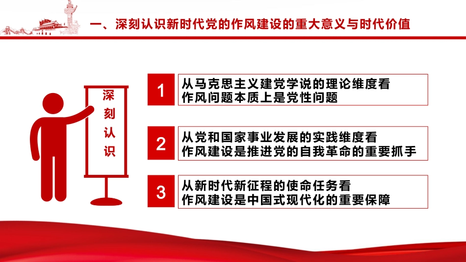 廉政党课ppt+讲稿:深入学习贯彻习近平总书记关于作风建设的重要思想,以永远在路上的执着深化党的作风建设(1万字,45张)_第4页