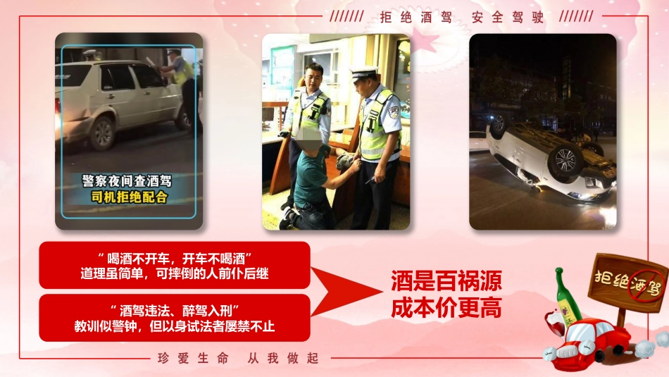 党课ppt+讲稿:防范酒驾醉驾警示教育(4800字,36张)_第2页
