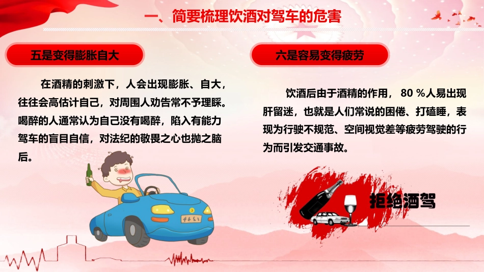 党课ppt+讲稿:防范酒驾醉驾警示教育(4800字,36张)_第8页