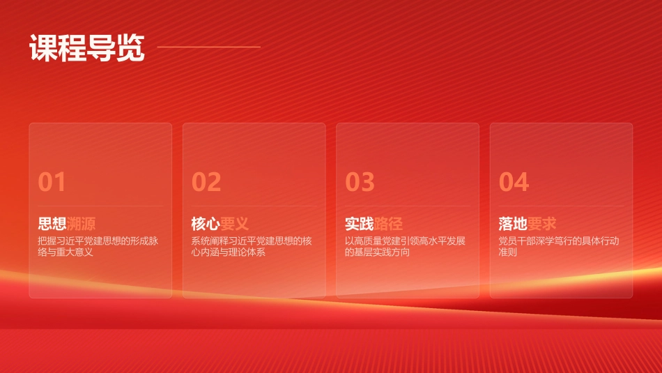 PPT：深学笃行习近平党建思想+以高质量党建引领高水平发展_第1页