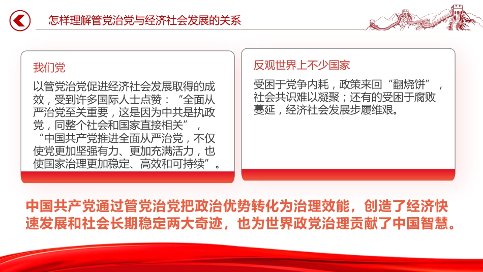 党课讲稿+PPT课件：切实把管党治党政治责任落实到位_第10页