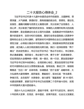 二十大报告心得体会_2