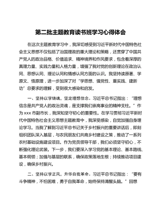 第二批主题教育读书班学习心得体会 (4)_2