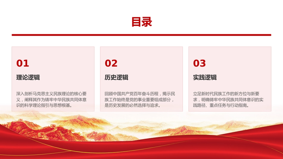 党课PPT：准确把握铸牢中华民族共同体意识的三大逻辑_第2页