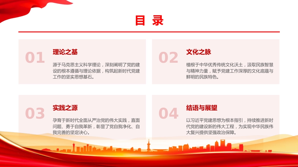 党课PPT：从理论、历史、实践三个维度准确把握习近平党建思想的形成逻辑_第2页