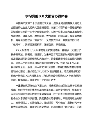 学习党的二十大报告心得体会 (2)