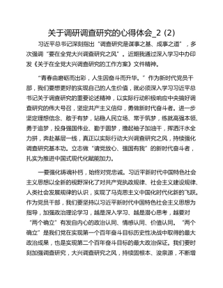 关于调研调查研究的心得体会_2 (2)