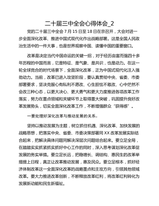 二十届三中全会心得体会_2