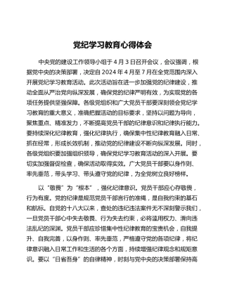 党纪学习教育心得体会 (2)_3