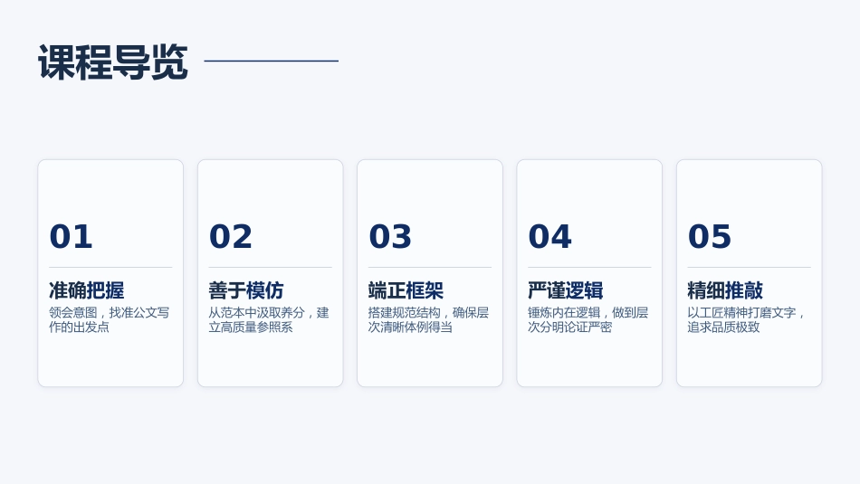 PPT：撰写机关公文的几点启示_第1页